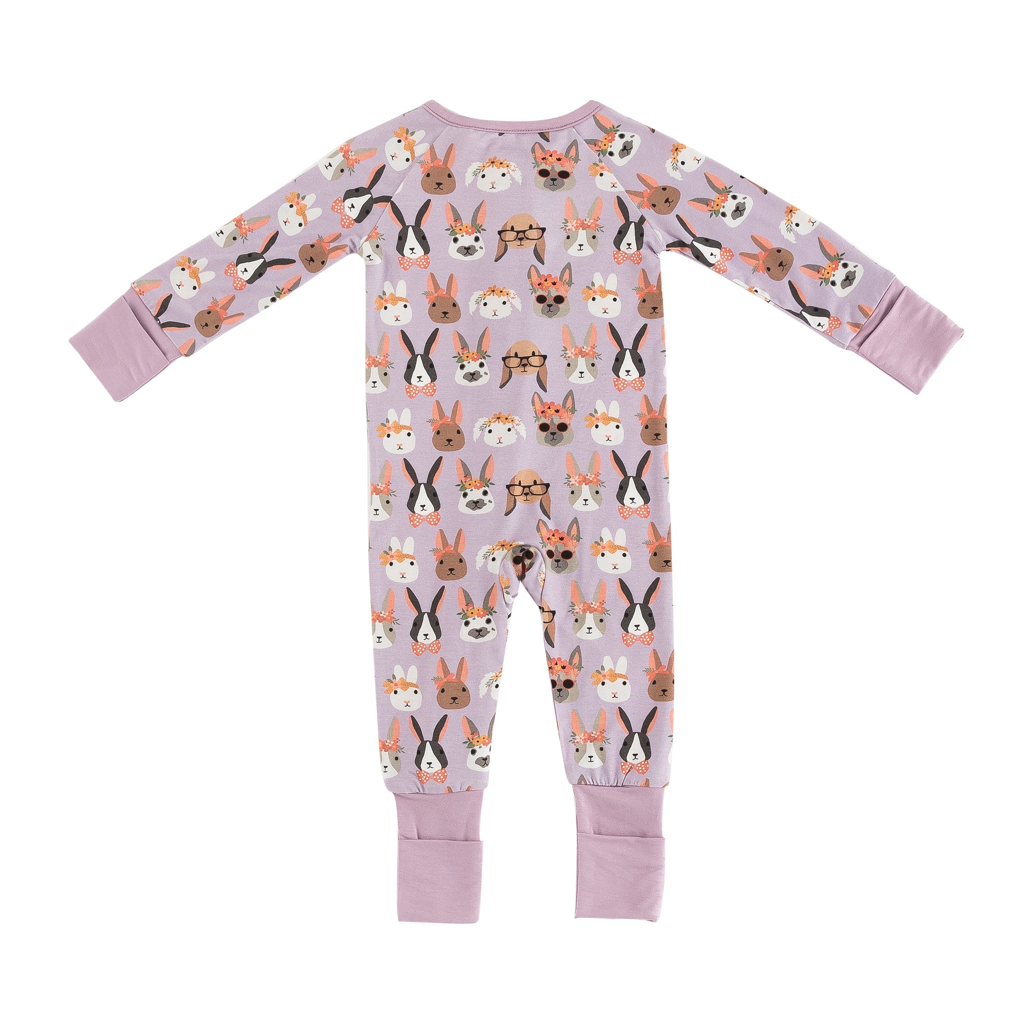 Midsummer Bunnies (Convertible Zip Footies)
