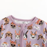 Midsummer Bunnies (Convertible Zip Footies)