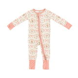 Bows & Bunnies (Convertible Zip Footies)