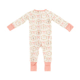 Bows & Bunnies (Convertible Zip Footies)