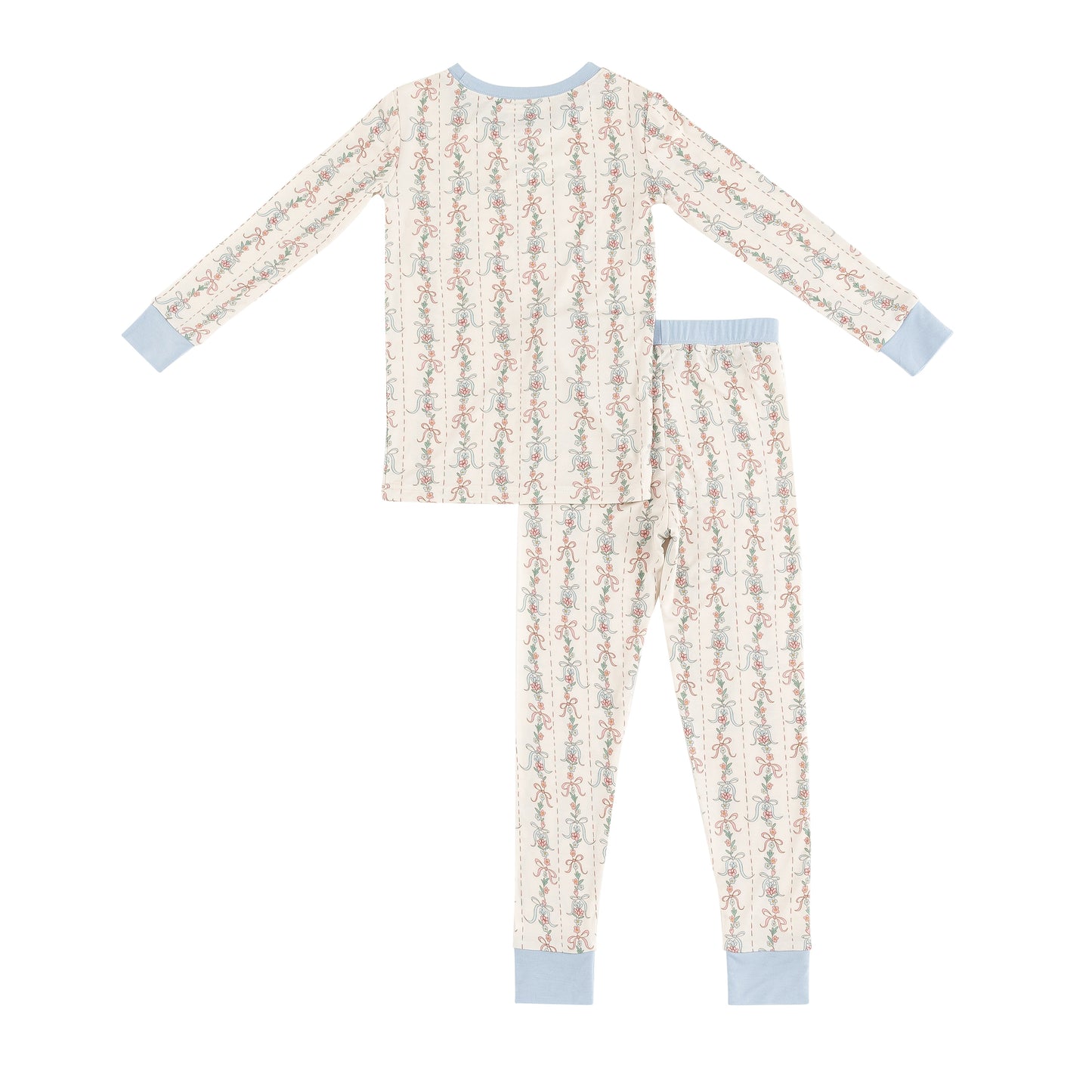Three Little Tots Bow Blossom Long Sleeve PJ, extra product detail