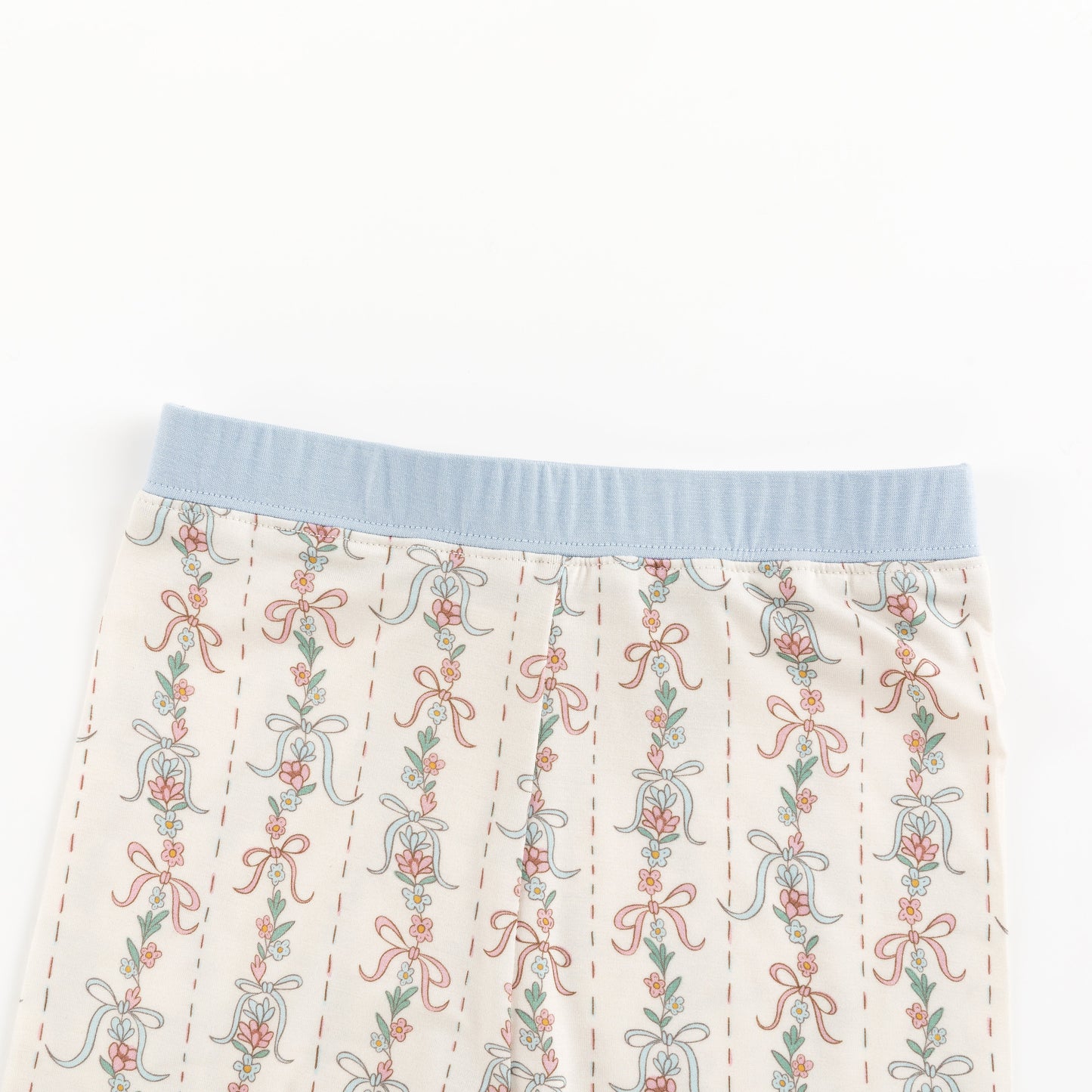 Three Little Tots Bow Blossom Long Sleeve PJ, alternate angle