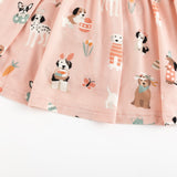Three Little Tots Puppy Egg Hunt Twirl Dress, additional view