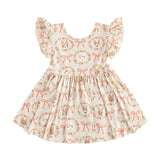Bows & Bunnies (Twirl Dress)
