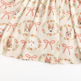 Bows & Bunnies (Twirl Dress)