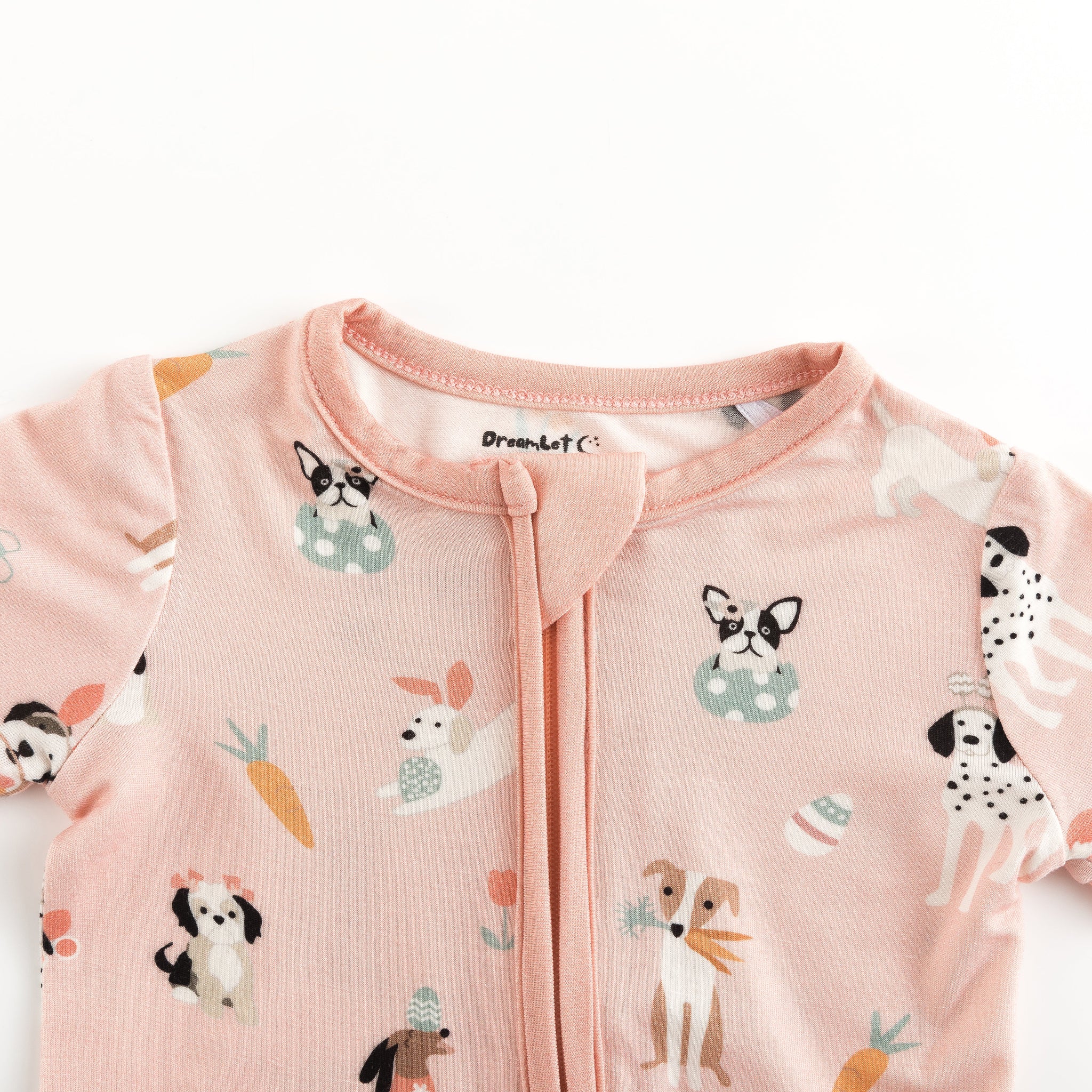 Puppy Egg Hunt (Romper) - Pink