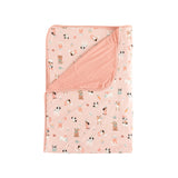 Three Little Tots Puppy Egg Hunt Dream Blanket - Pink