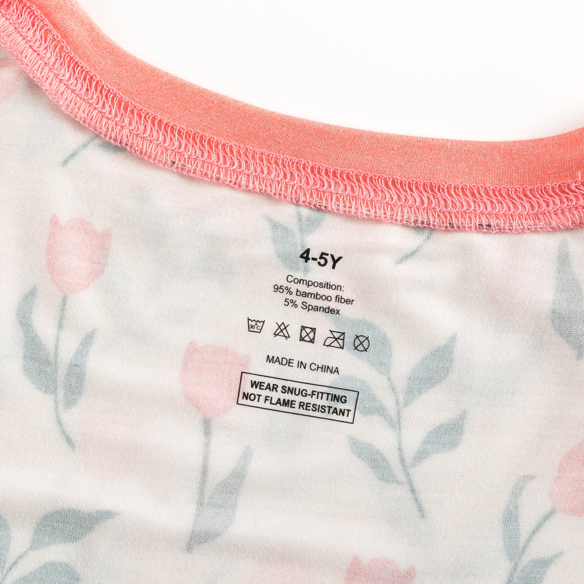 Three Little Tots Tulip Long Sleeve PJ, alternate angle