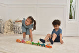Three Little Tots Wooden Car Toy set - 10 Piece Set, second additional photo