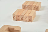 Three Little Tots Montessori Wooden Number Height Blocks Self-Correcting Math Learning Set, extra product detail