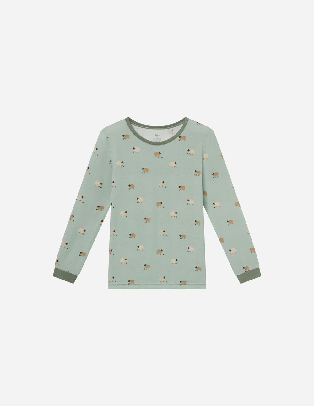 Three Little Tots Lamb Bamboo Kids Pajama Set, supplementary photo