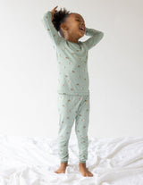 Three Little Tots Lamb Bamboo Kids Pajama Set, additional product photo