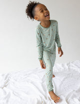Three Little Tots Lamb Bamboo Kids Pajama Set, additional view