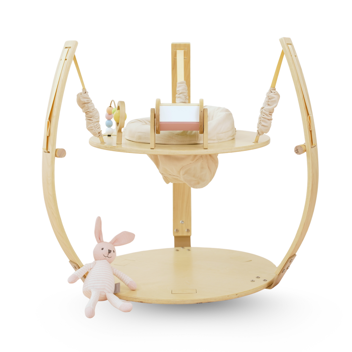 Three Little Tots Ivy 3-in-1 Baby Bouncer Gym and Toddler Activity Table, additional product photo