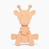 The Little Bamber - Pink - Natural Rubber & Baltic Amber Teething Toy