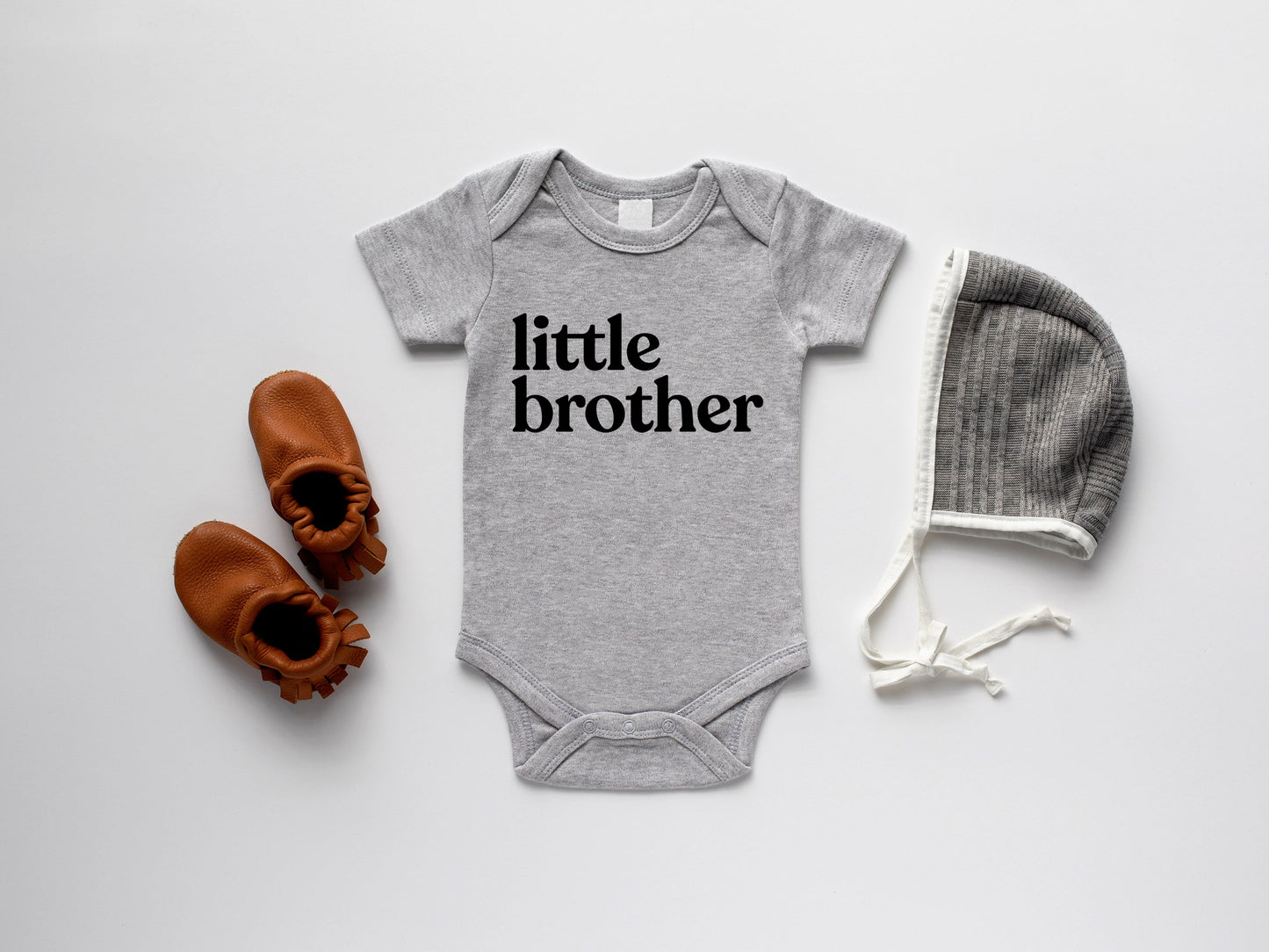 Little Brother Organic Baby Bodysuit