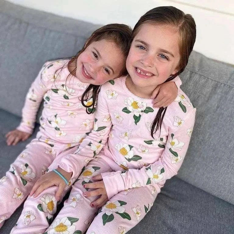 Three Little Tots Little Hometown - Southern Magnolia Pajamas, additional product photo