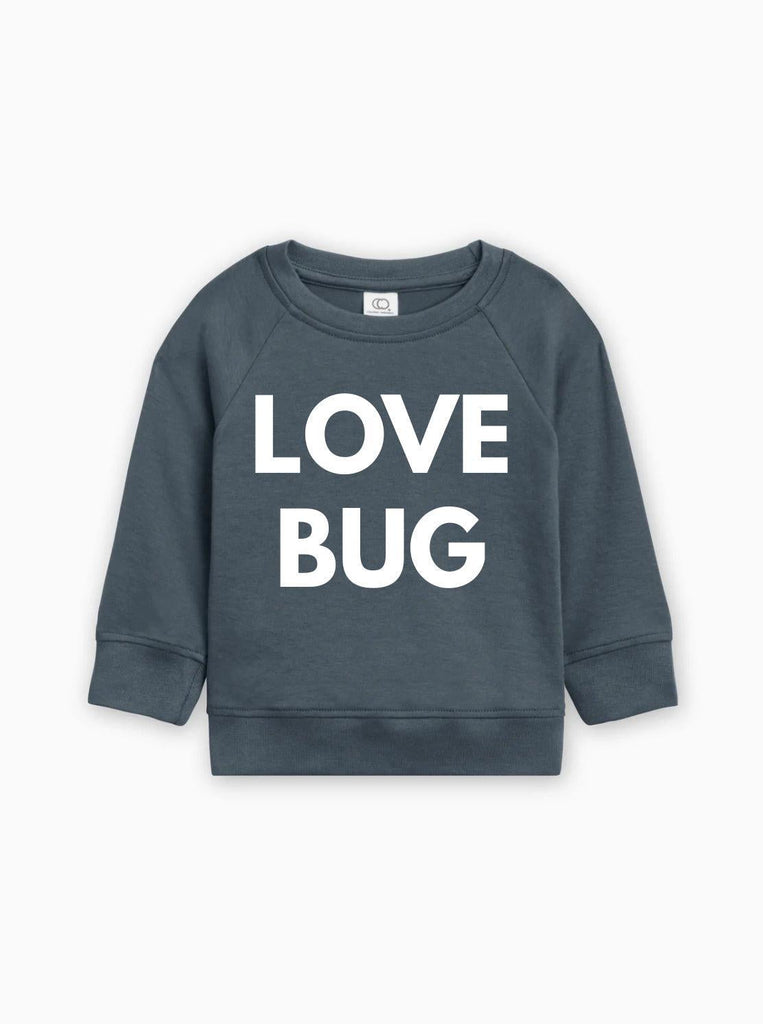 Love Bug Organic Cotton Baby Toddler Valentine Day Pullover