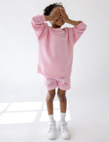 Three Little Tots Love Yourself Kids Crewneck, additional view