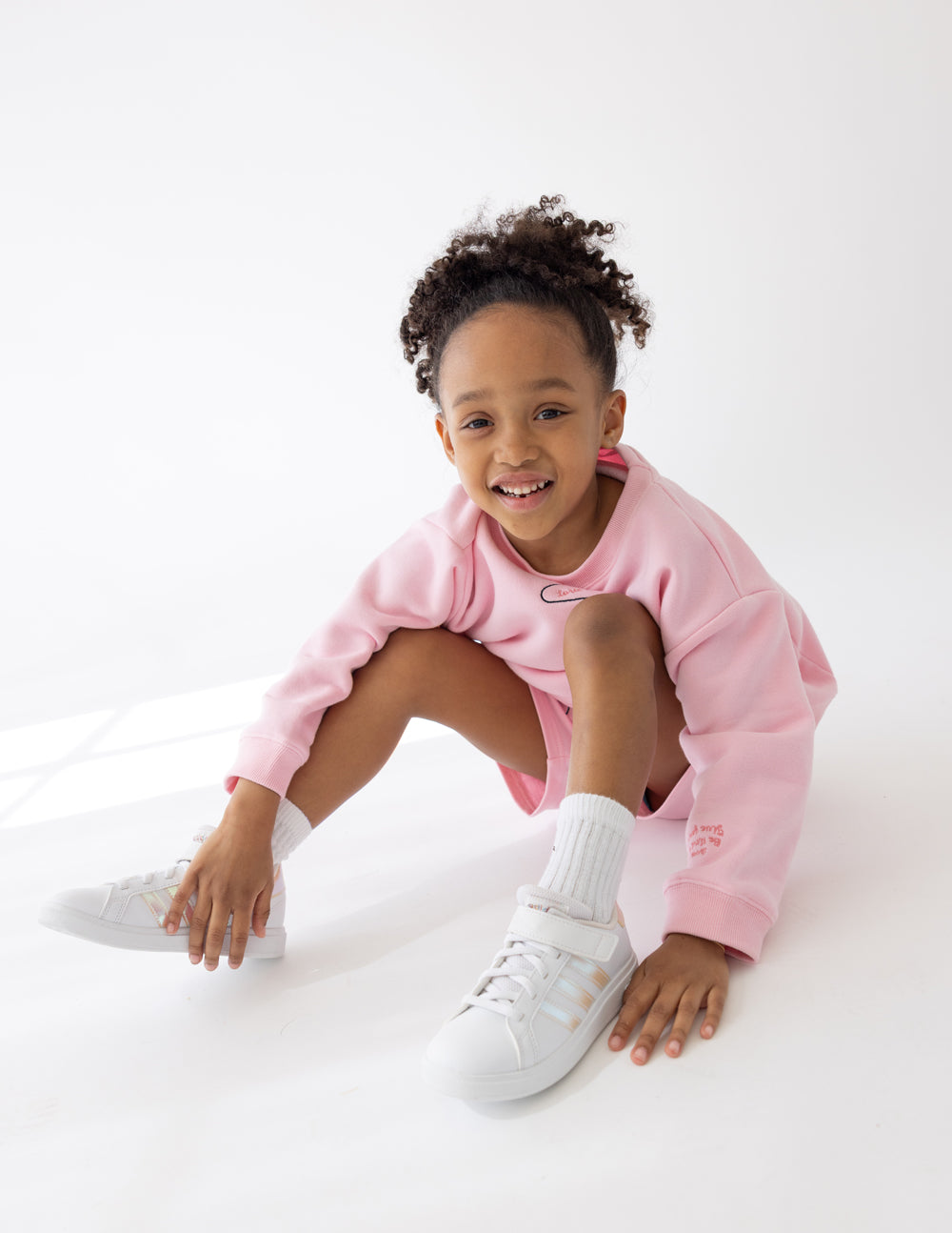 Three Little Tots Love Yourself Kids Crewneck, supplementary photo