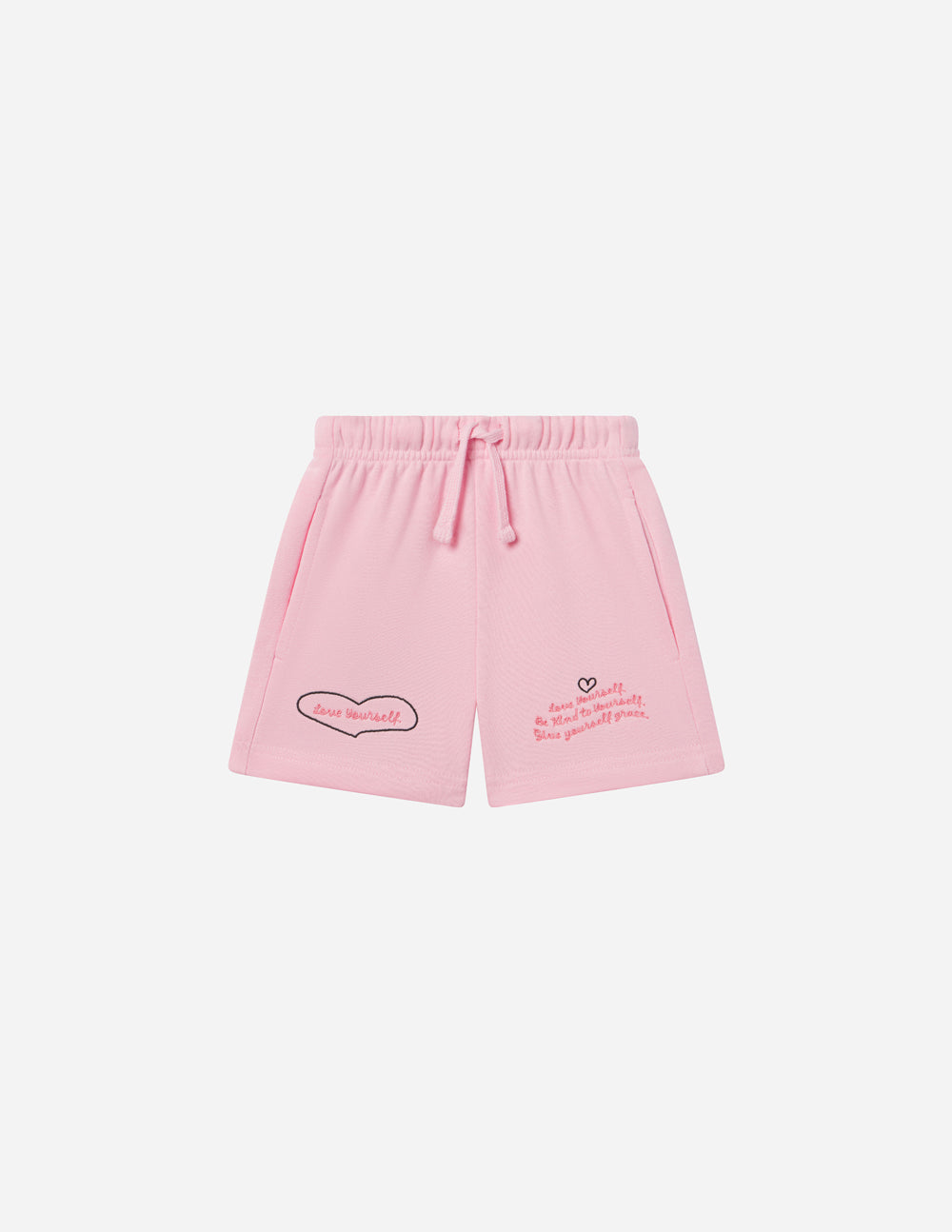 Three Little Tots Love Yourself Kids Short, another angle