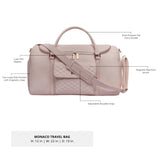Three Little Tots Weekender Travel Bag Pastel Pink, supplementary photo