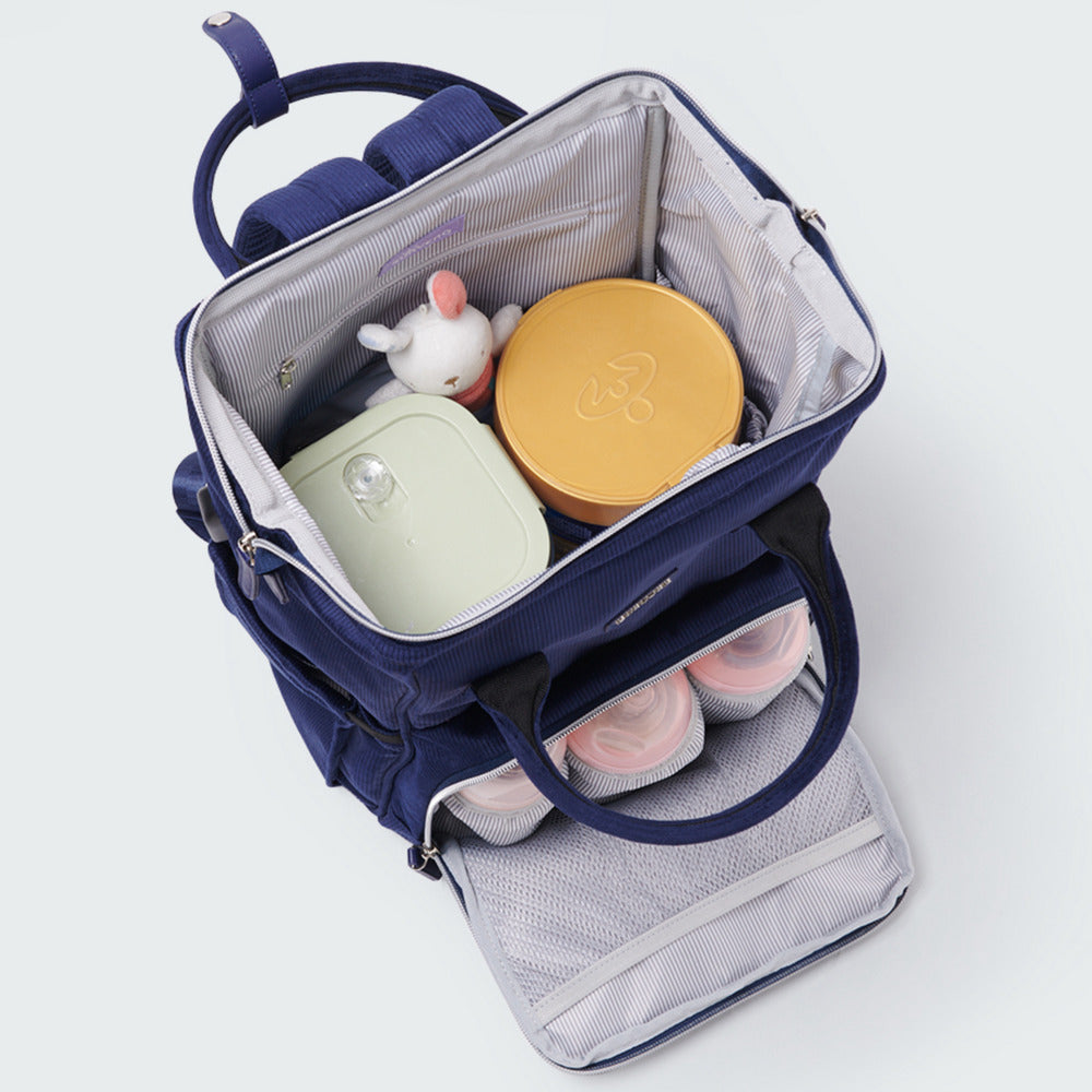 Corduroy Diaper Backpack