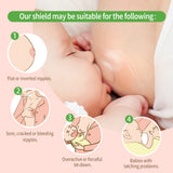 Haakaa Silicone Nipple Shields 2-pk (24 mm)