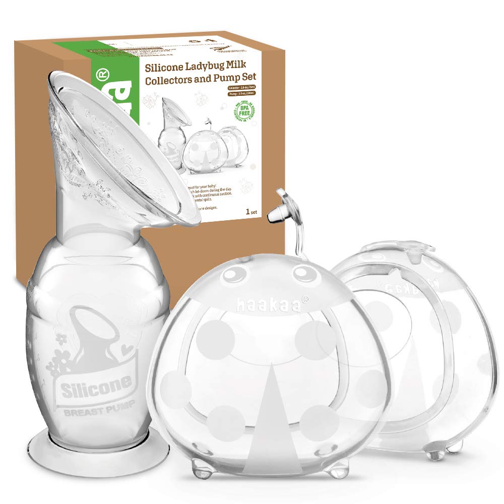Haakaa Silicone Pump & Milk Collector Set Combo