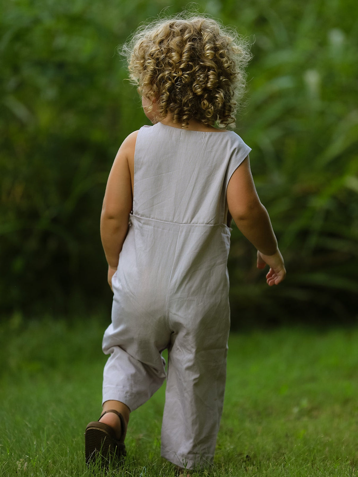 Three Little Tots Fall Halloween and Thanksgiving Pumpkin Smock Embroidered Boys Romper, third additional photo