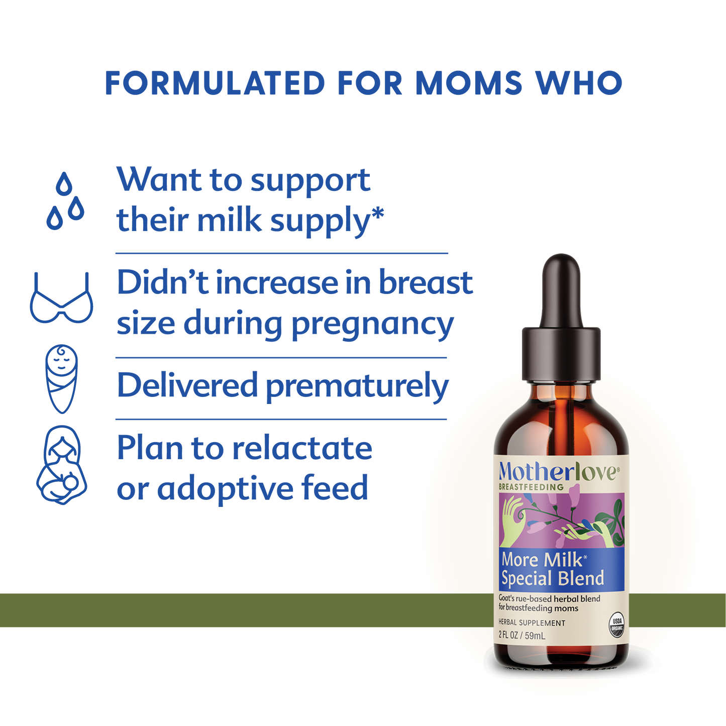 Three Little Tots More Milk Special Blend - Tincture, supplementary photo