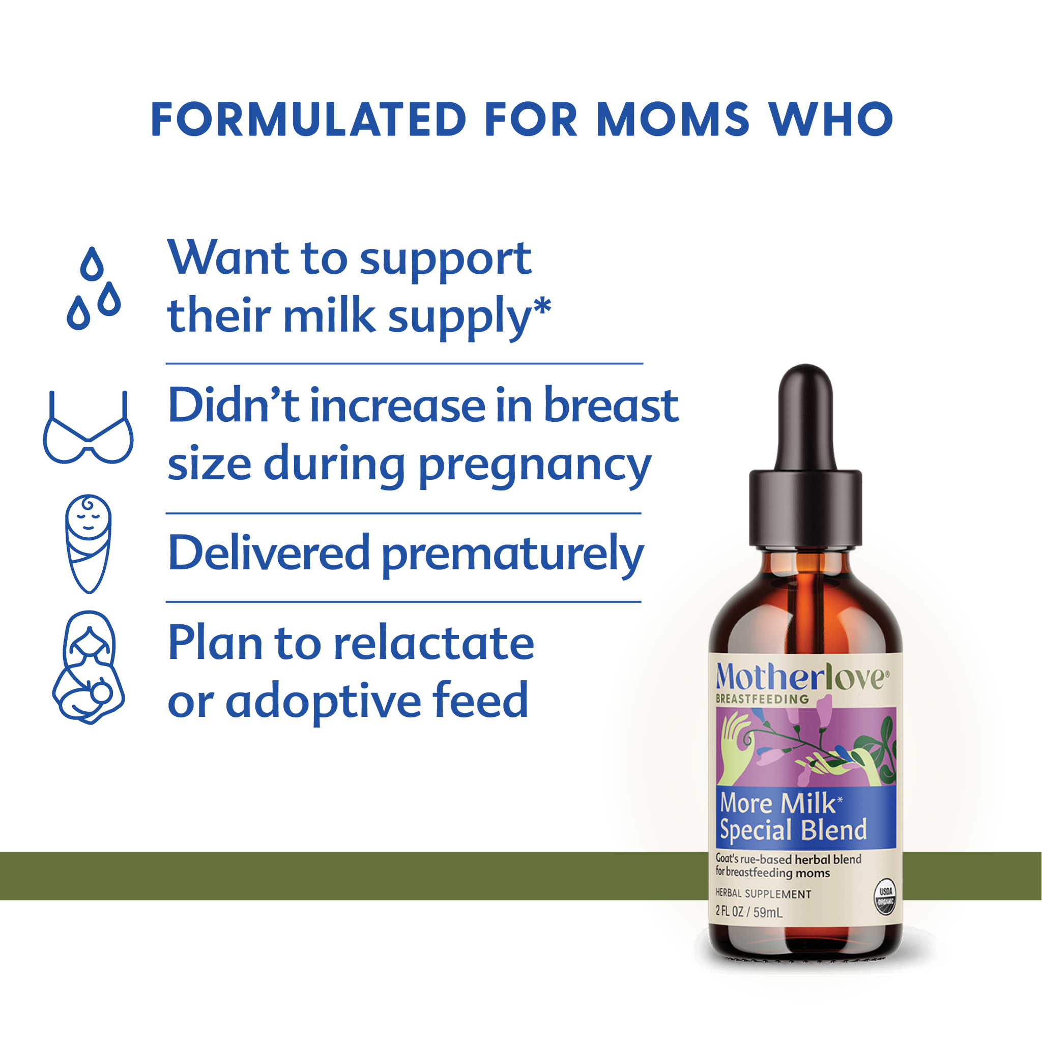 Three Little Tots More Milk Special Blend - Tincture, supplementary photo