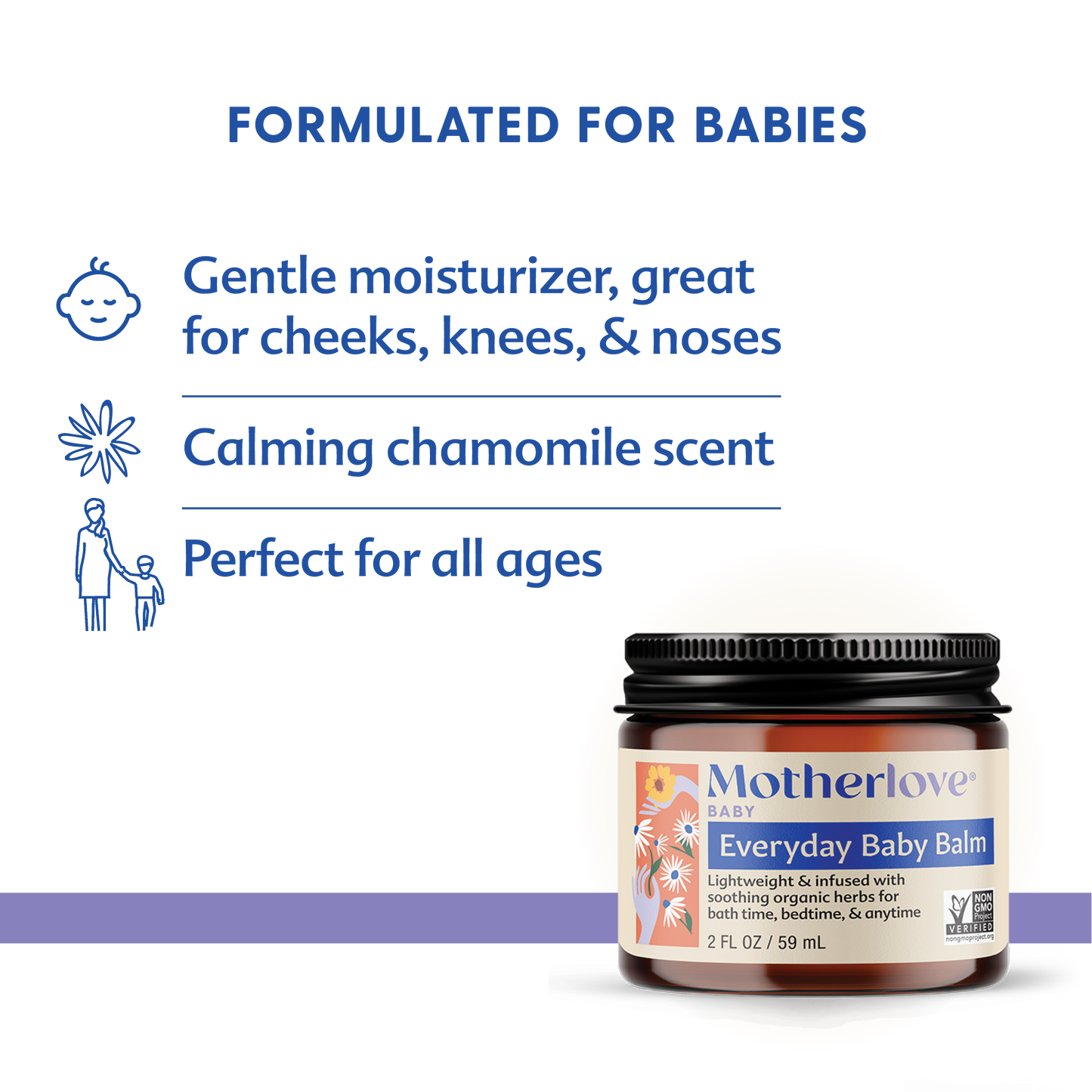 Three Little Tots Everyday Baby Balm, additional view