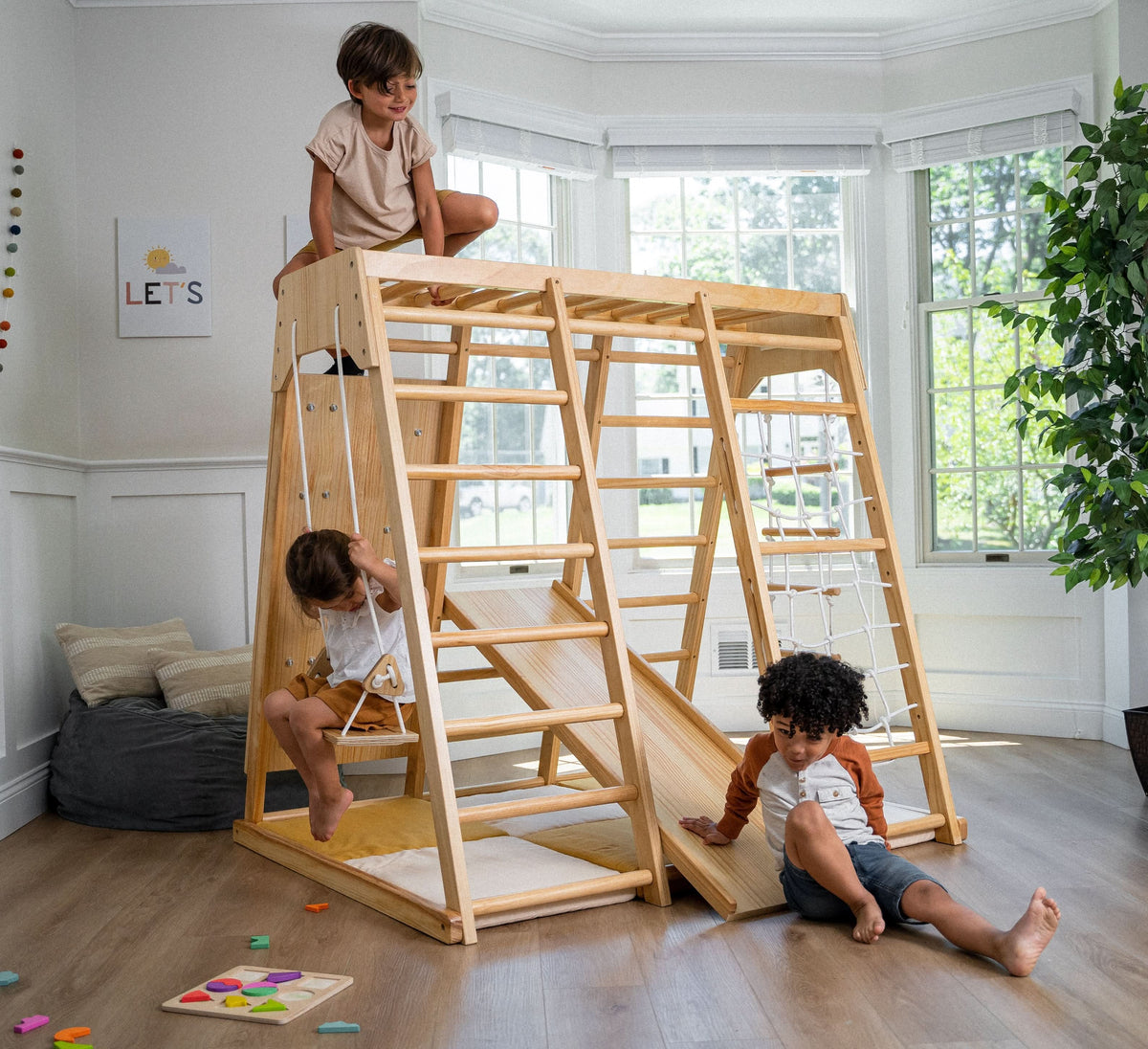 Three Little Tots Magnolia Jungle Gym, additional view