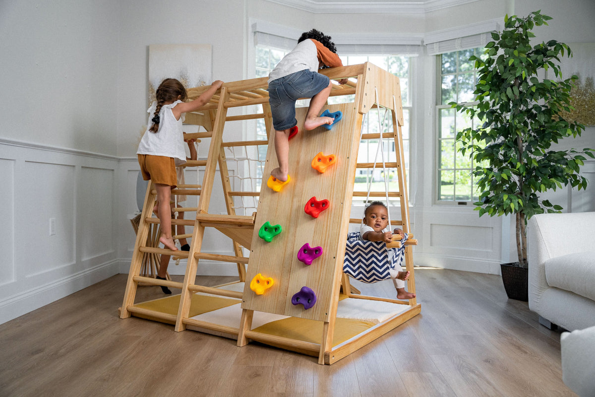 Three Little Tots Magnolia Jungle Gym, alternate angle