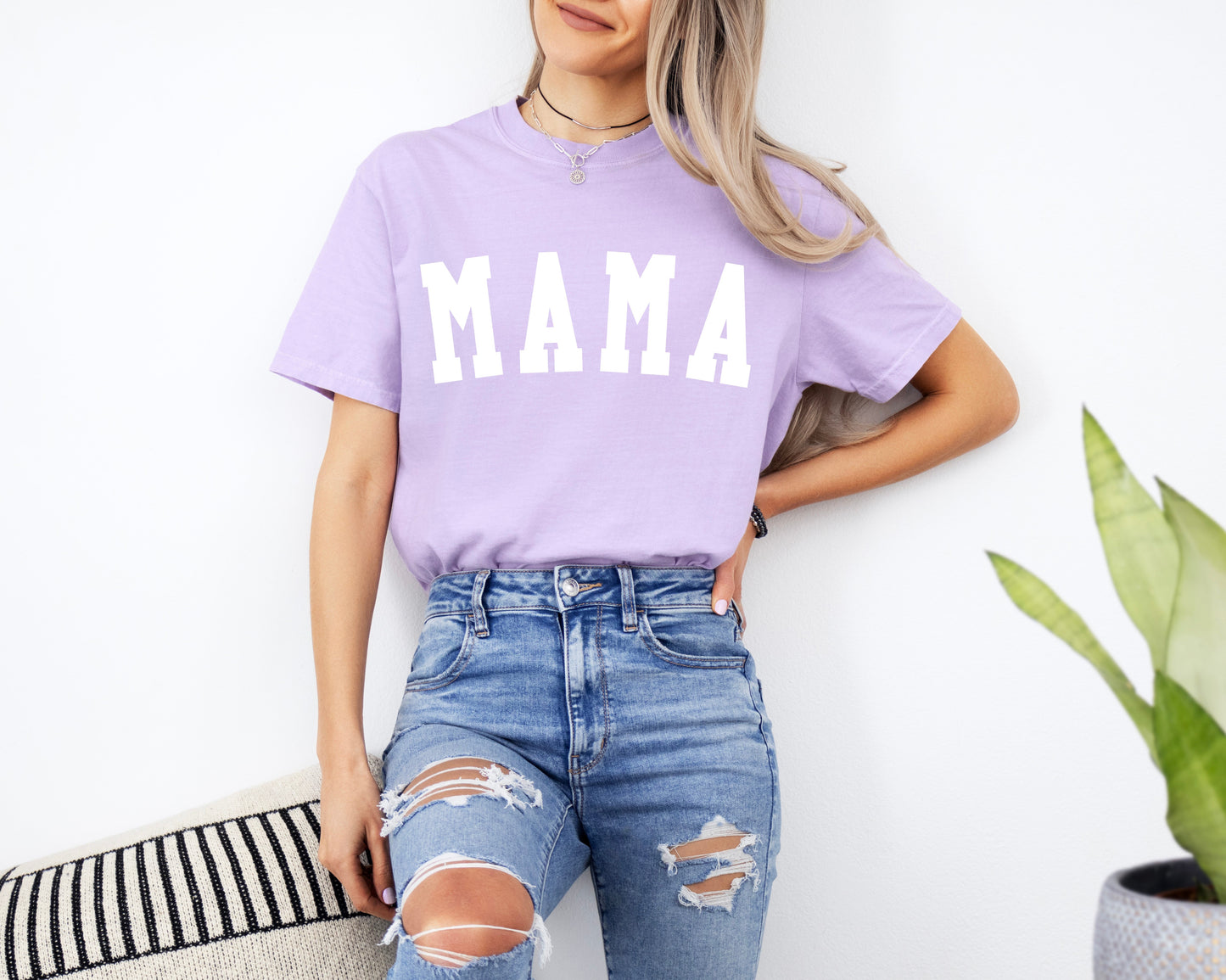 Mama Comfort Colors Graphic Tees (Condensed Font)