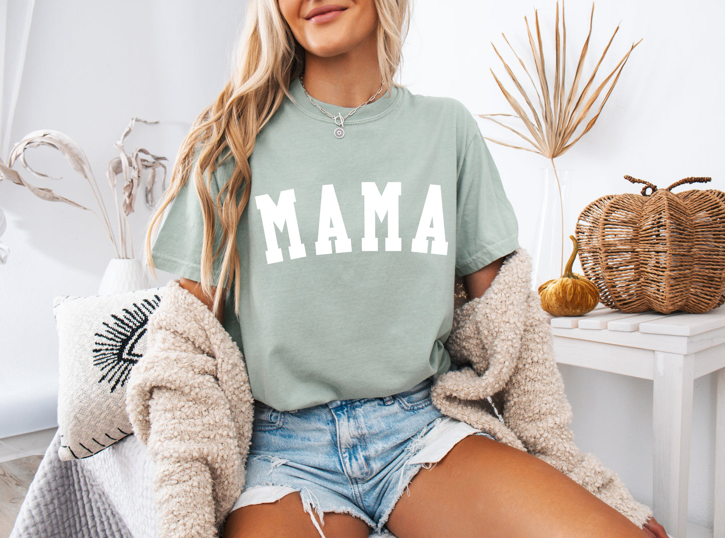 Mama Comfort Colors Graphic Tees (Condensed Font)