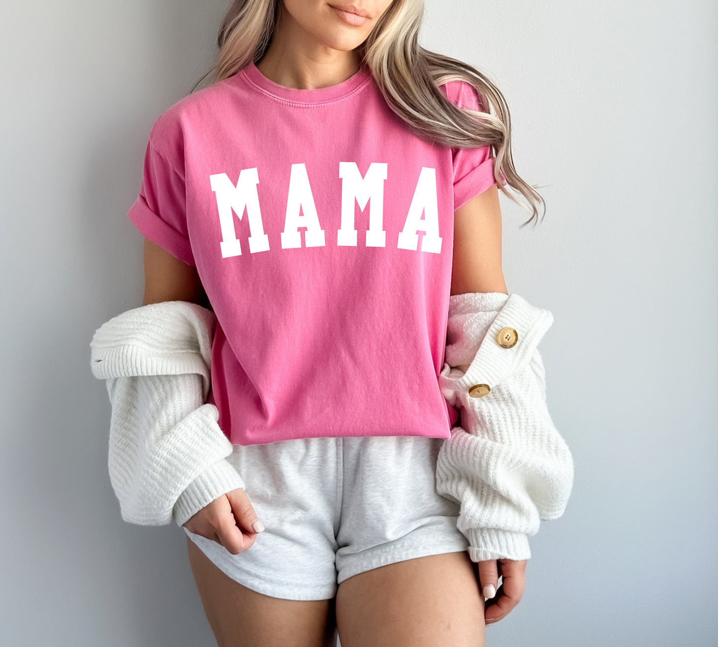 Mama Comfort Colors Graphic Tees (Condensed Font)
