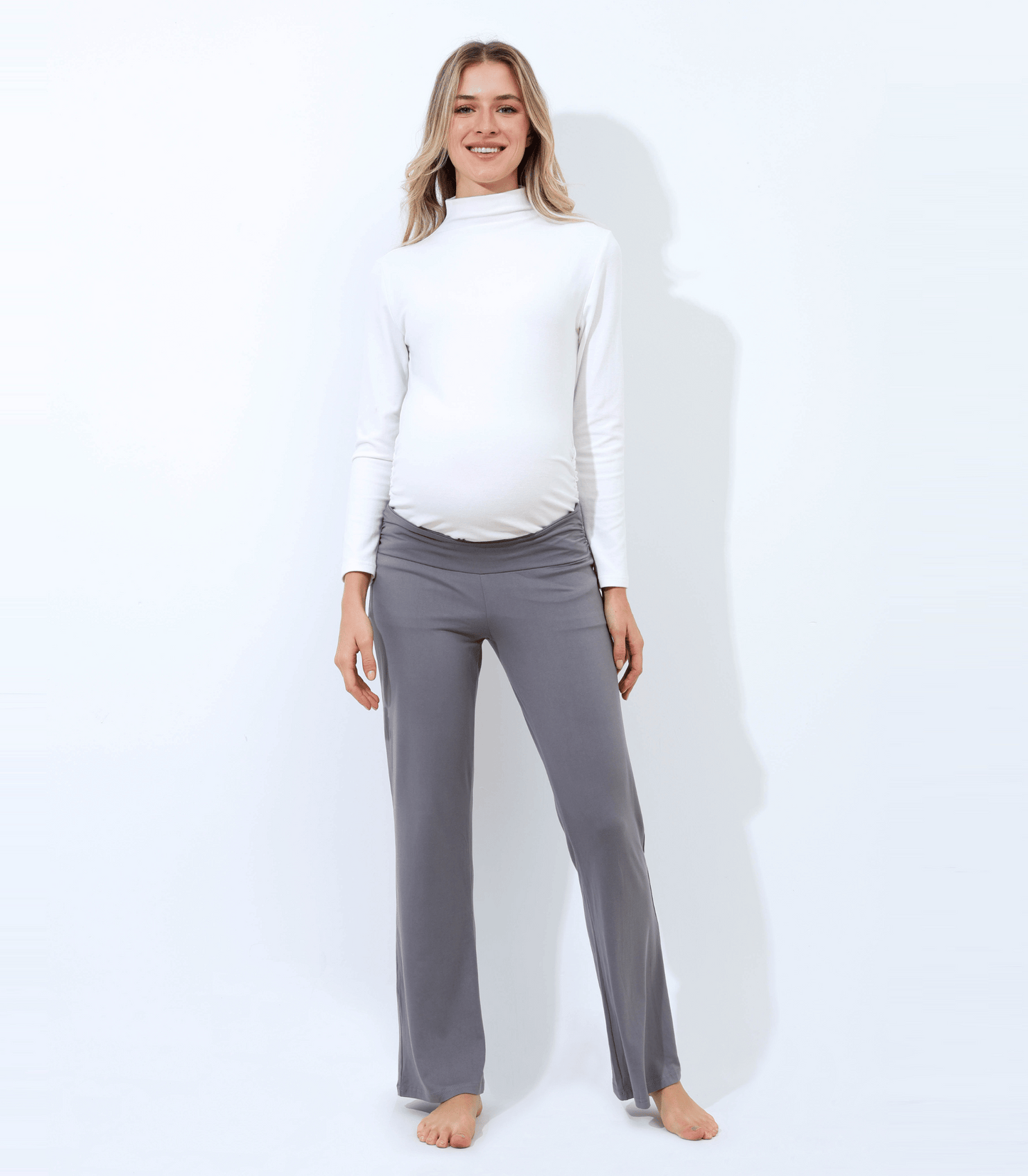 Three Little Tots Below Bump Maternity Postpartum Pajama Pants, additional product photo