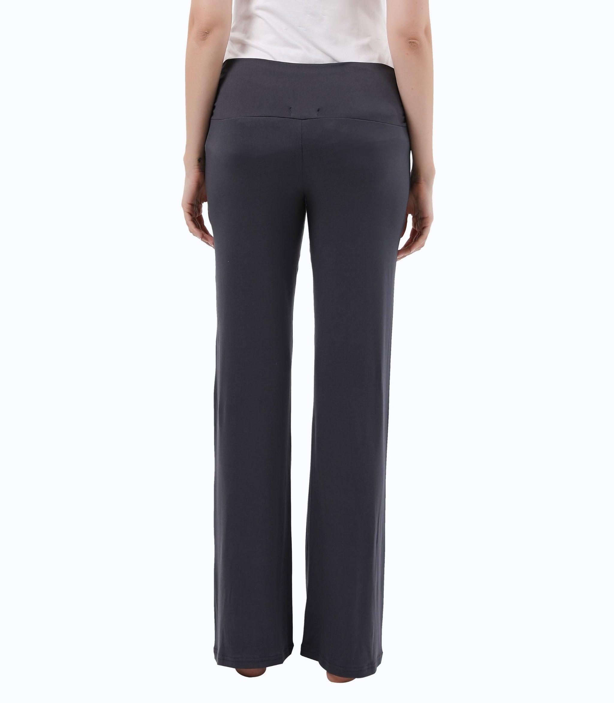 Three Little Tots Below Bump Maternity Postpartum Pajama Pants 2 Pack, fourth additional photo