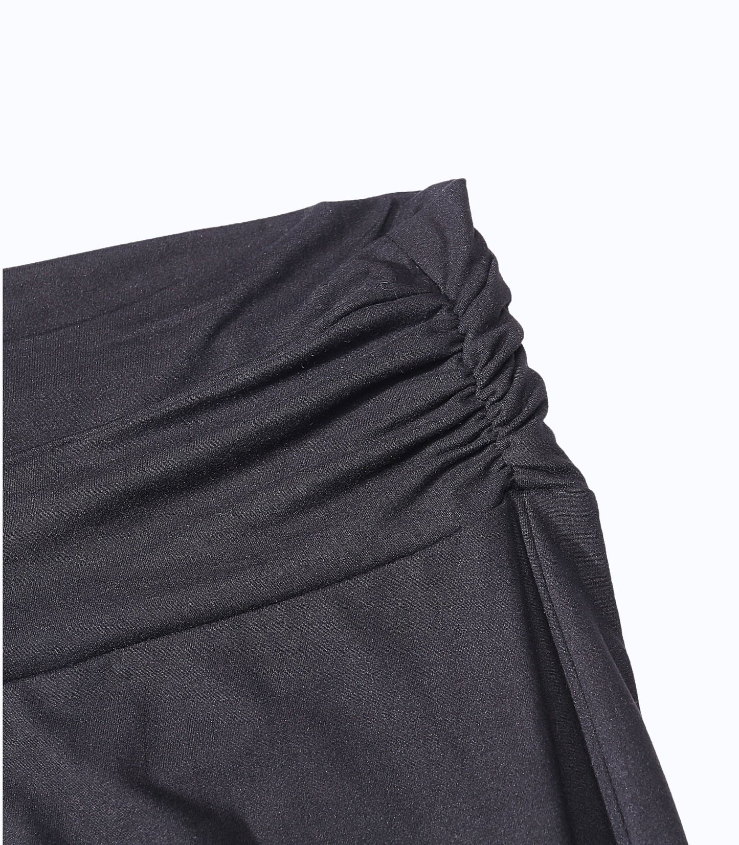 Three Little Tots Below Bump Maternity Postpartum Pajama Pants 2 Pack, close-up detail view