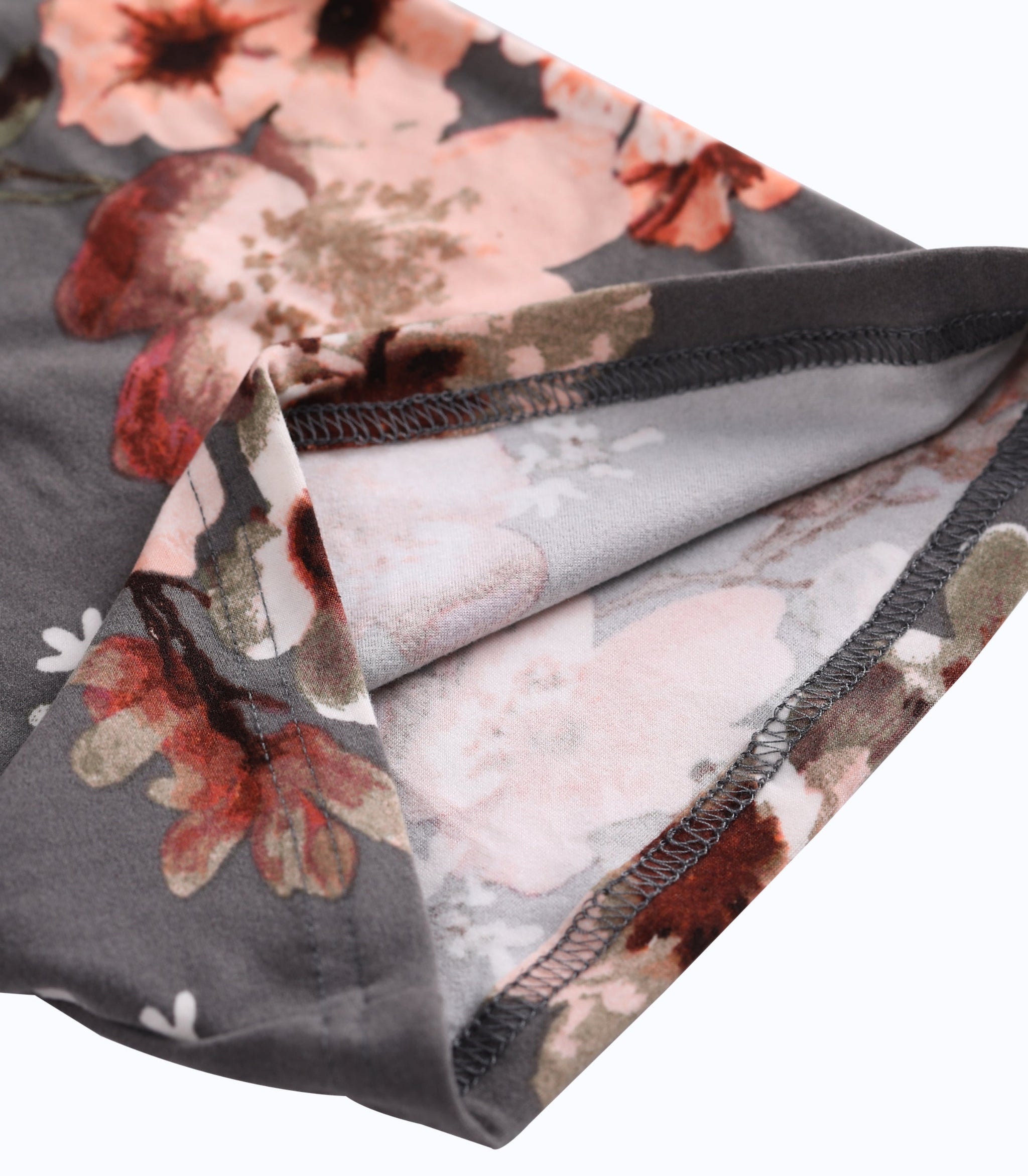Three Little Tots Below Bump Maternity Postpartum Pajama Pants 2 Pack, additional product photo