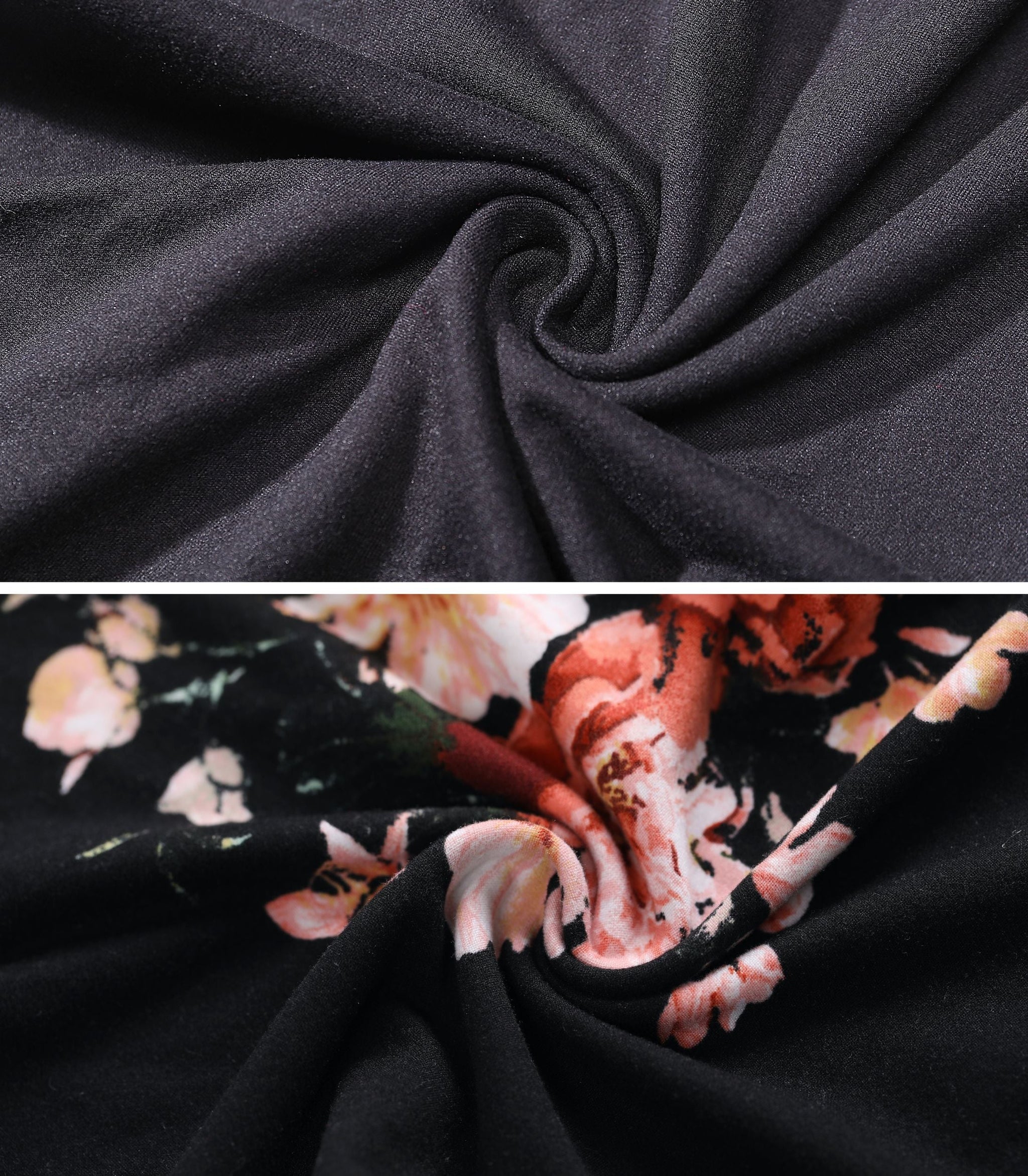 Three Little Tots Below Bump Maternity Postpartum Pajama Pants 2 Pack, additional product photo