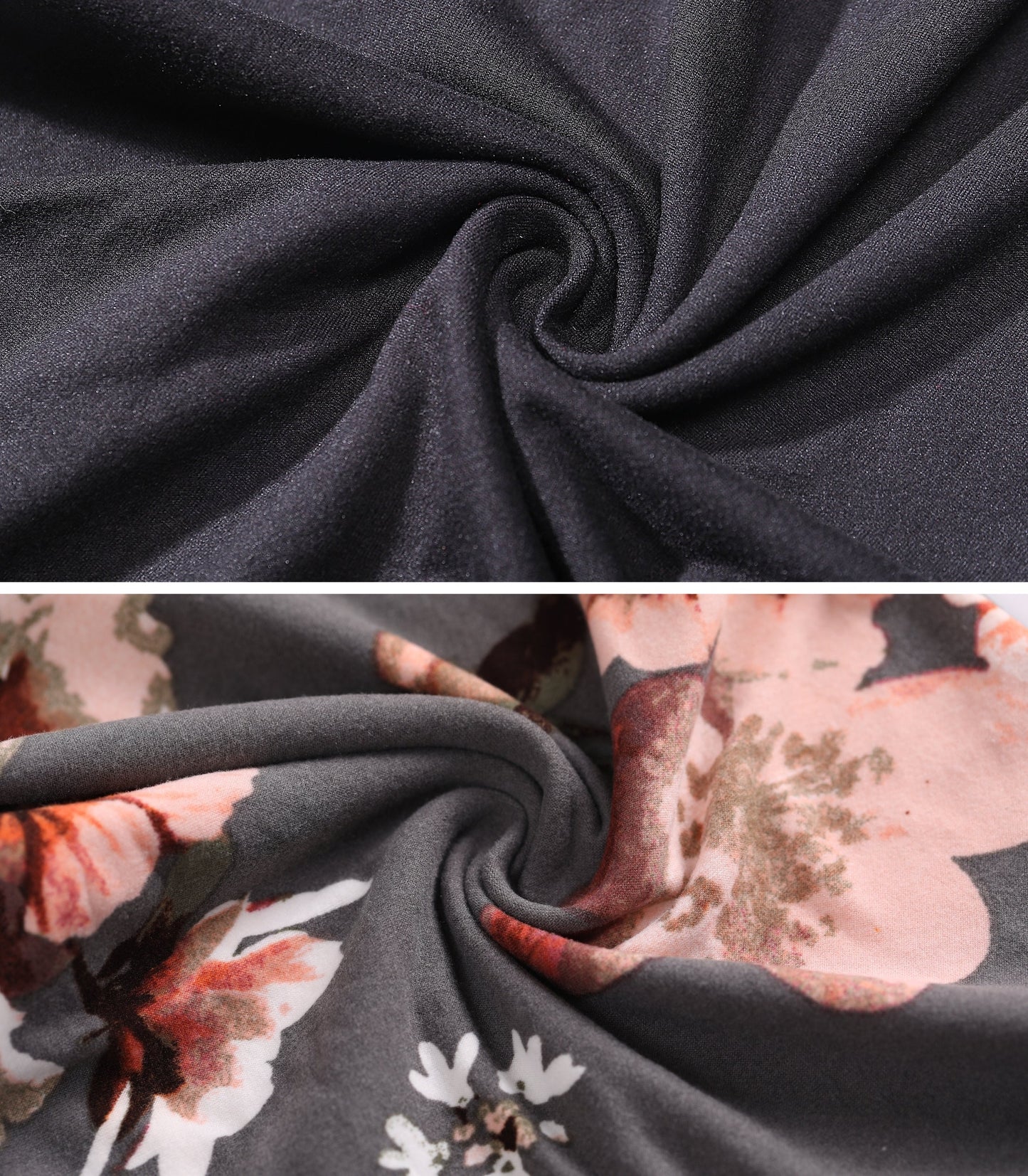 Three Little Tots Below Bump Maternity Postpartum Pajama Pants 2 Pack, additional product photo
