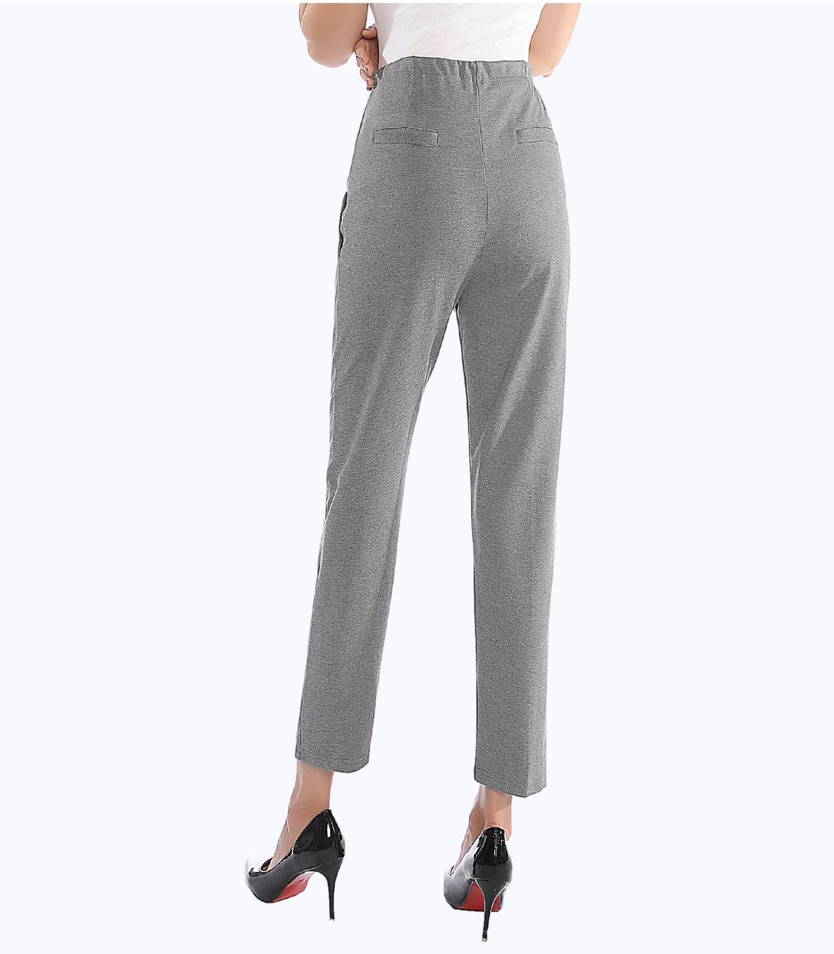 Three Little Tots The Maternity Ankle Pant, back view