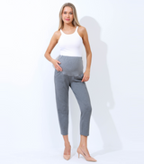 Three Little Tots The Maternity Ankle Pant, in Gray
