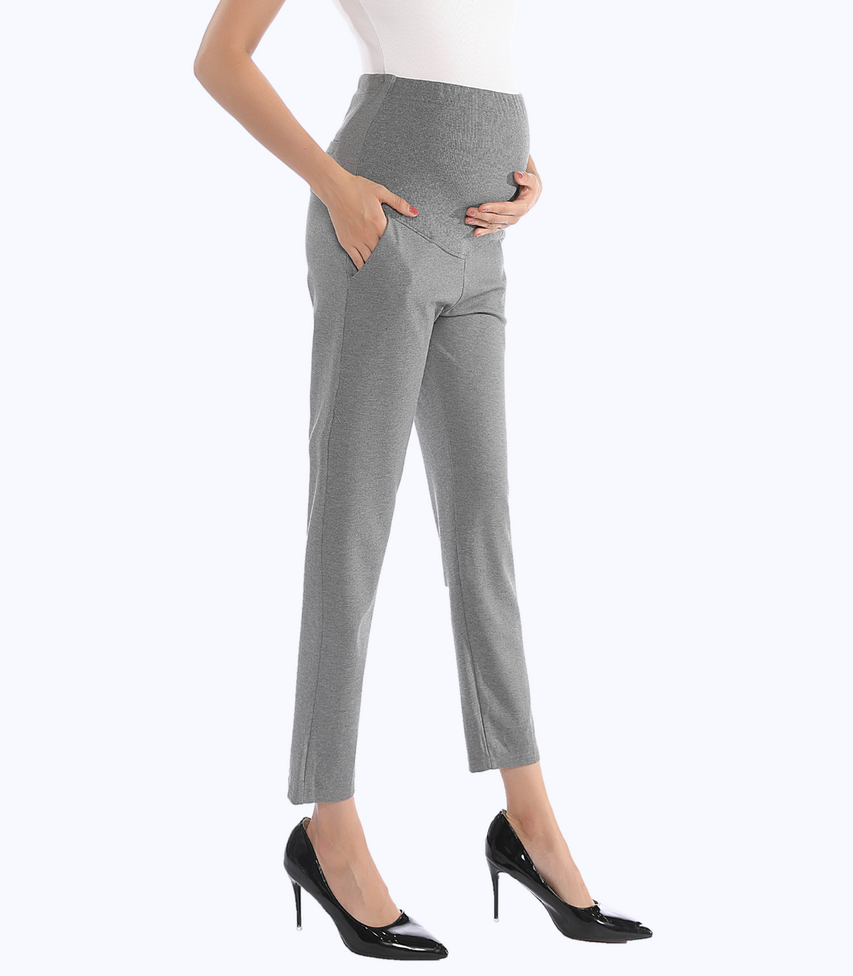 Three Little Tots The Maternity Ankle Pant, alternate angle
