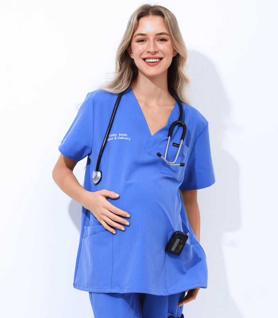 Mae Scrub Top