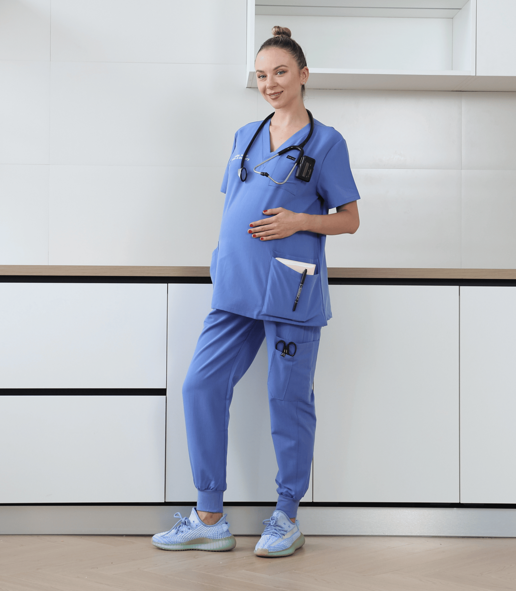 Mae Scrub Top