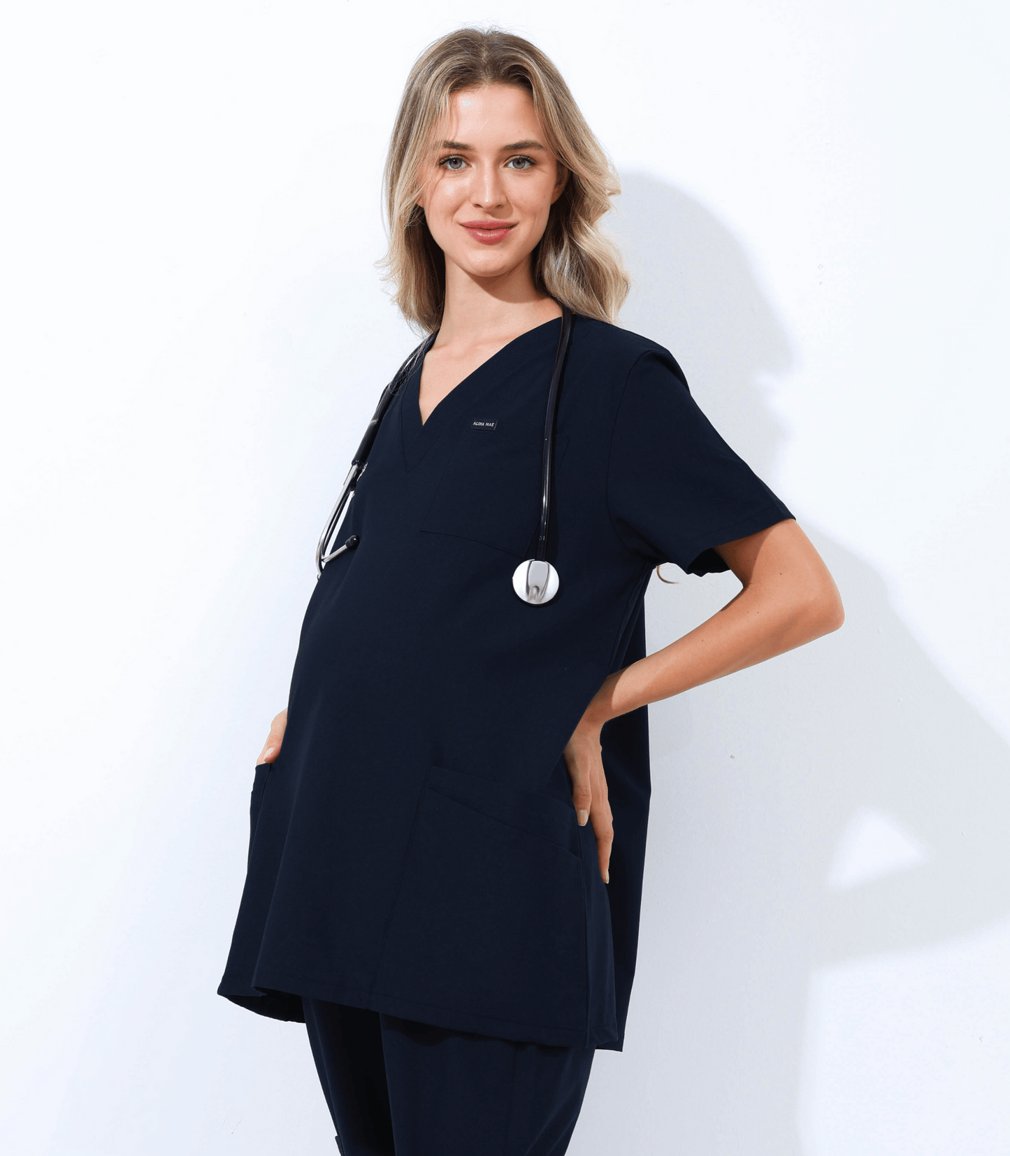 Mae Scrub Top